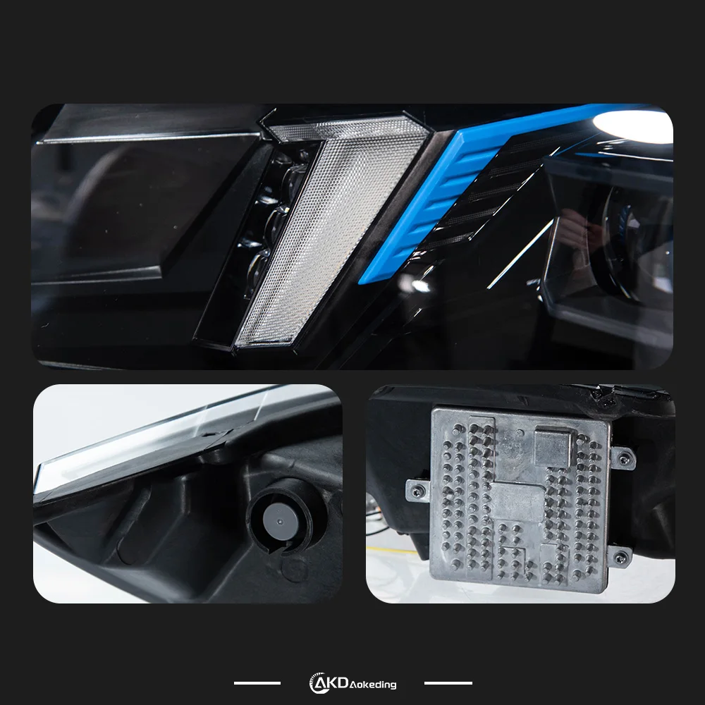 أضواء السيارة لسيارات BMW 1 Series E87 LED المصباح 2004-2011 120i 118i رئيس مصباح Drl العارض عدسة السيارات #5