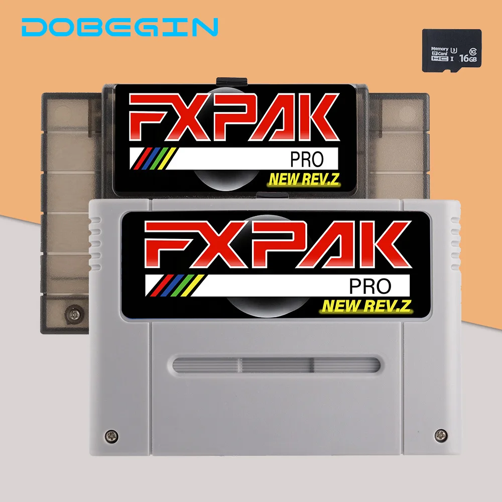 FXPAK Pro Rev.Z Wersja dla SD2 Game 5000 w 1 dla kartridży SNES SA1 RPG Obsługa RPG dla konsoli SFC JP/EU/US 16-bitowych. — zdjęcie produktu 2