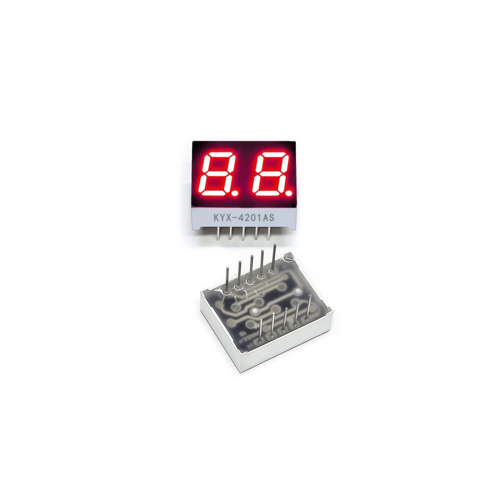 10PCS 0.4-inch 2-digit numeric tube 20mmX16mm digital display 