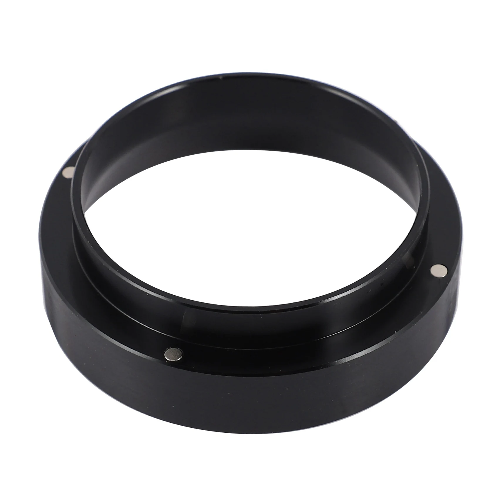 ABGH-2Pcs 58MM Stainless Steel Intelligent Dosing Ring For Brewing Bowl Coffee Powder Espresso Barista Tool Tamper Funnel