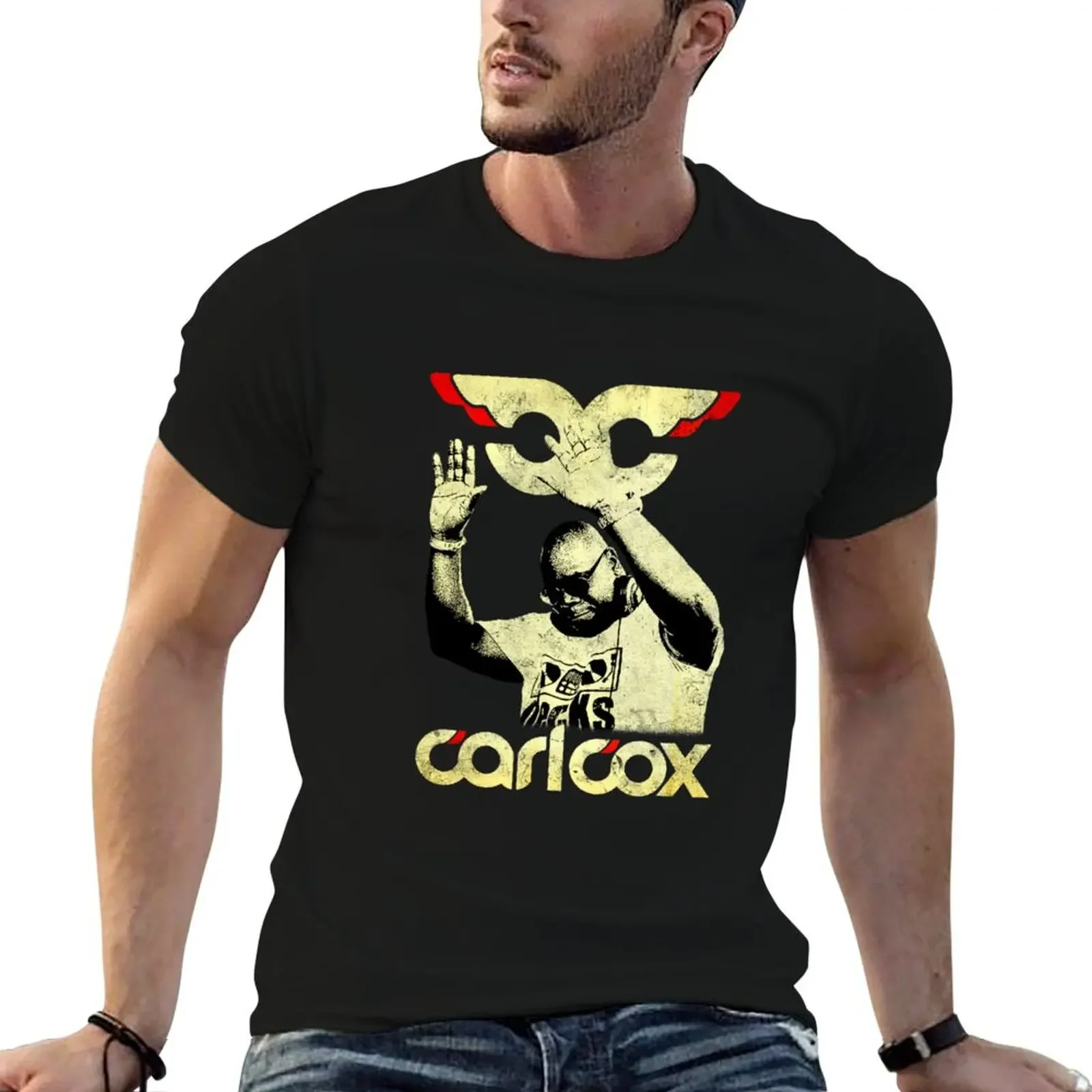

carl cox grungy old school house minimal techno T-Shirt heavyweights Short sleeve tee graphic t shirts customs outfits for men
