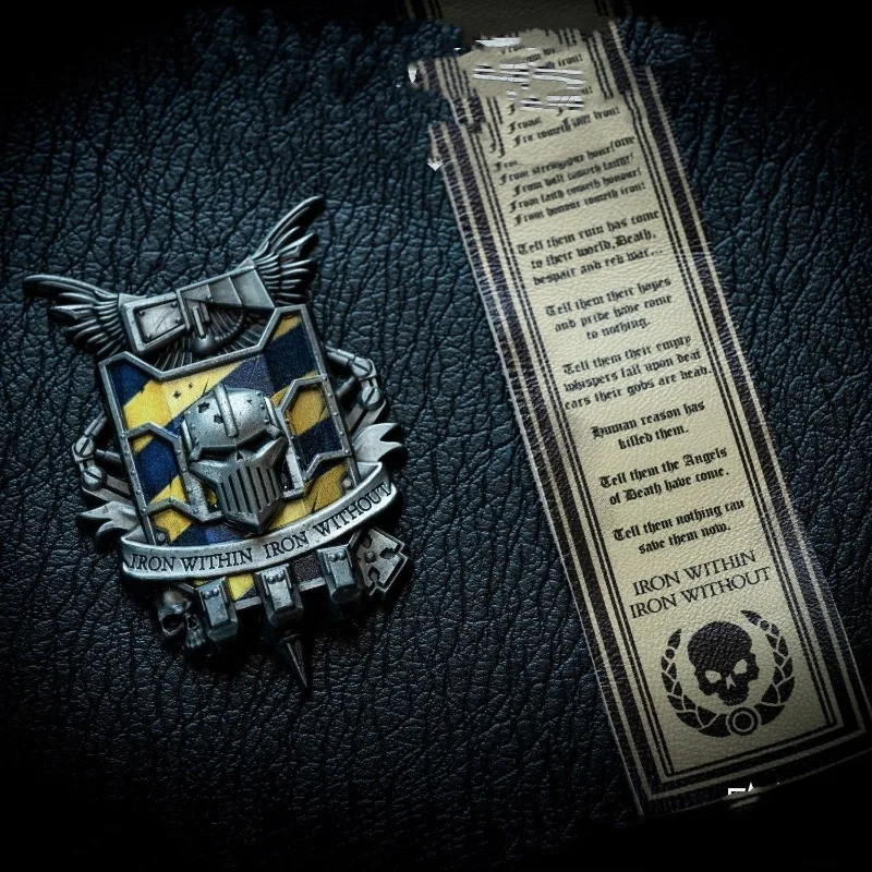 

Premium Warpsmith Great Crusade Honor Badge Warrior Enamel Pins Brooch Backpack Charms Collectible Gift for Grimdark Sci-Fi Fans