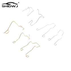 1Pcs Metal Headlight Bulb Spring Clips Fits For H1 H3 H4 H7 Car Headlamp Light Bulb Retainer Spring Clips Buckles