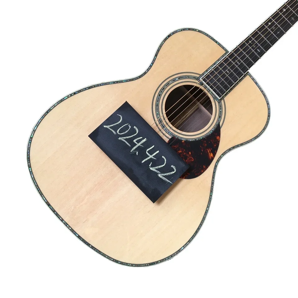 Wholesale musical instrument HEBIK Y-38C guitar 38 inch basswood plastic acoustic guitar