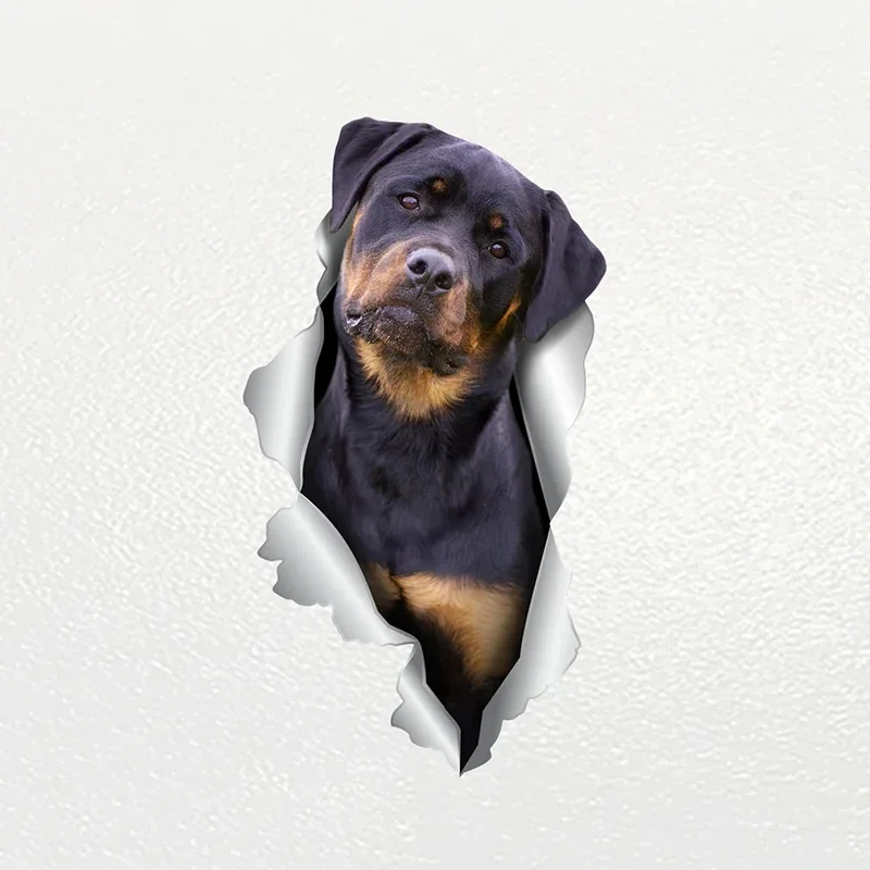 

Автомобильная наклейка Rottweiler животное виниловая, автозапчасти, декоративная Водонепроницаемая Солнцезащитная пленка из ПВХ, 15 см