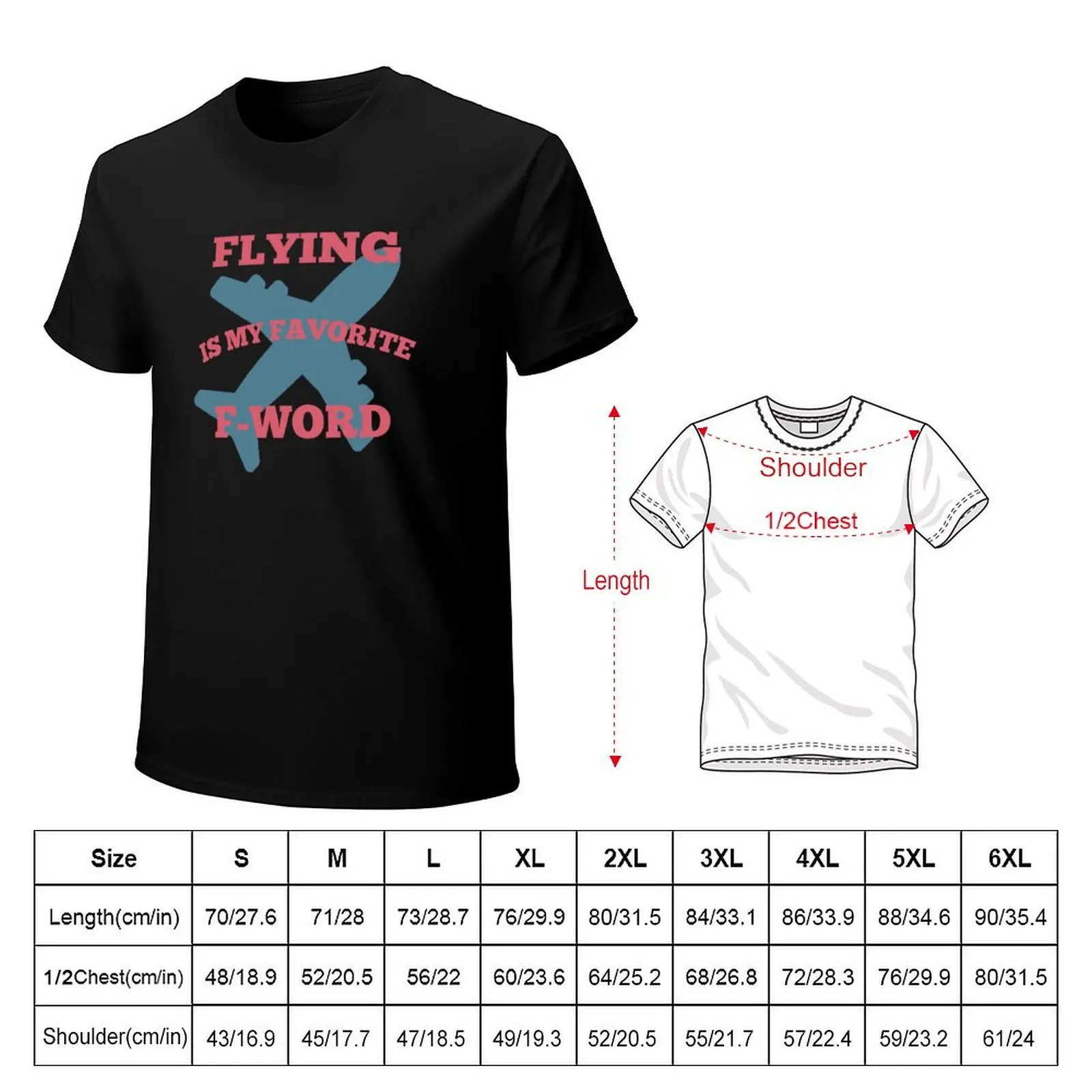 Flying is My Favorite F Word Pilot World Travel Hacker Travel Blogger Credit Card Points Travel T-Shirt Mechanic Work Tee Shirt