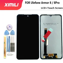 6.1''New 100% original Tested  Ulefone Armor 8 LCD Display And Touch Screen +Film Assembly For Ulefone Armor 8 Pro Phone +Tools