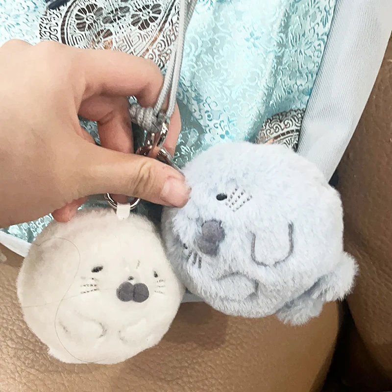 دمية حيوانات محشوة لطيفة على شكل حوت، لعبة قطيفة ناعمة، سلسلة مفاتيح كاواي، إكسسوار حقيبة ظهر، هدية للبنات، وسادة مريحة، تعليقة حقيبة