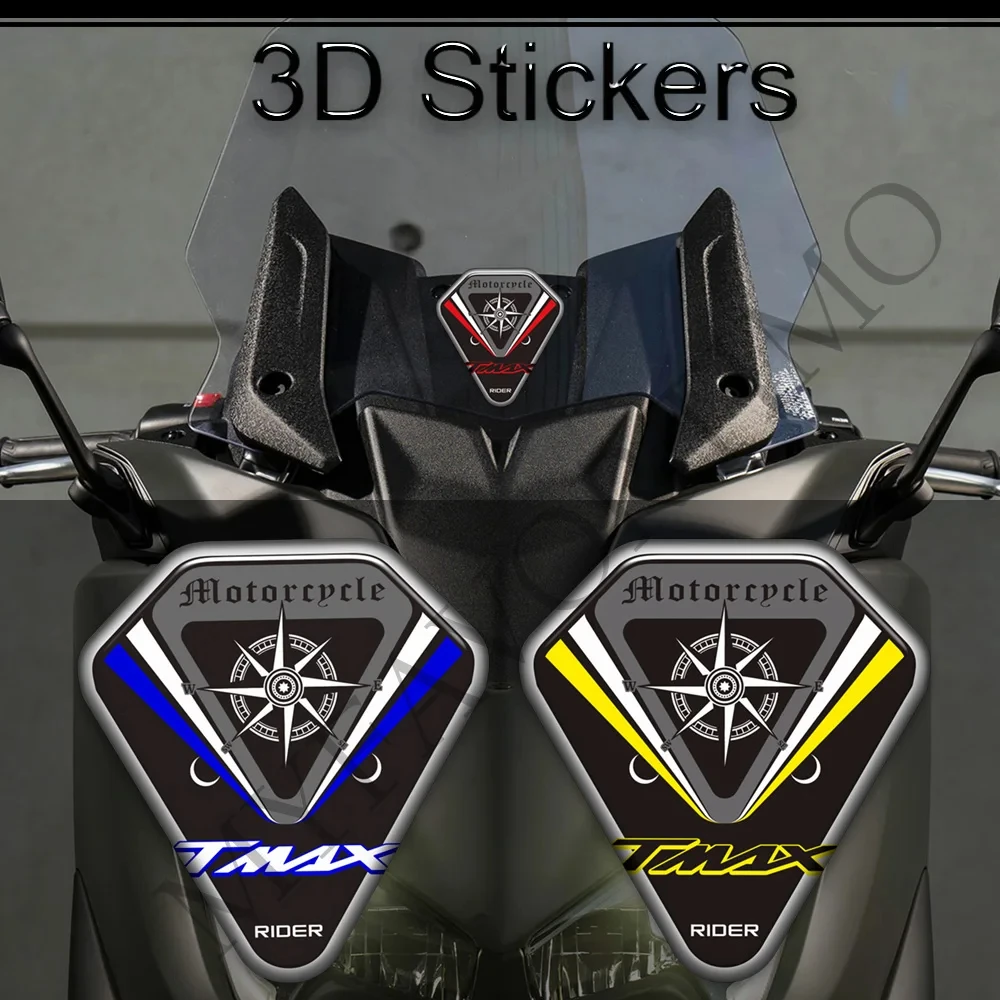 For YAMAHA TMAX 400 500 530 560 750 Motorcycle Fairing Fender Scooters Stickers decals adhesive