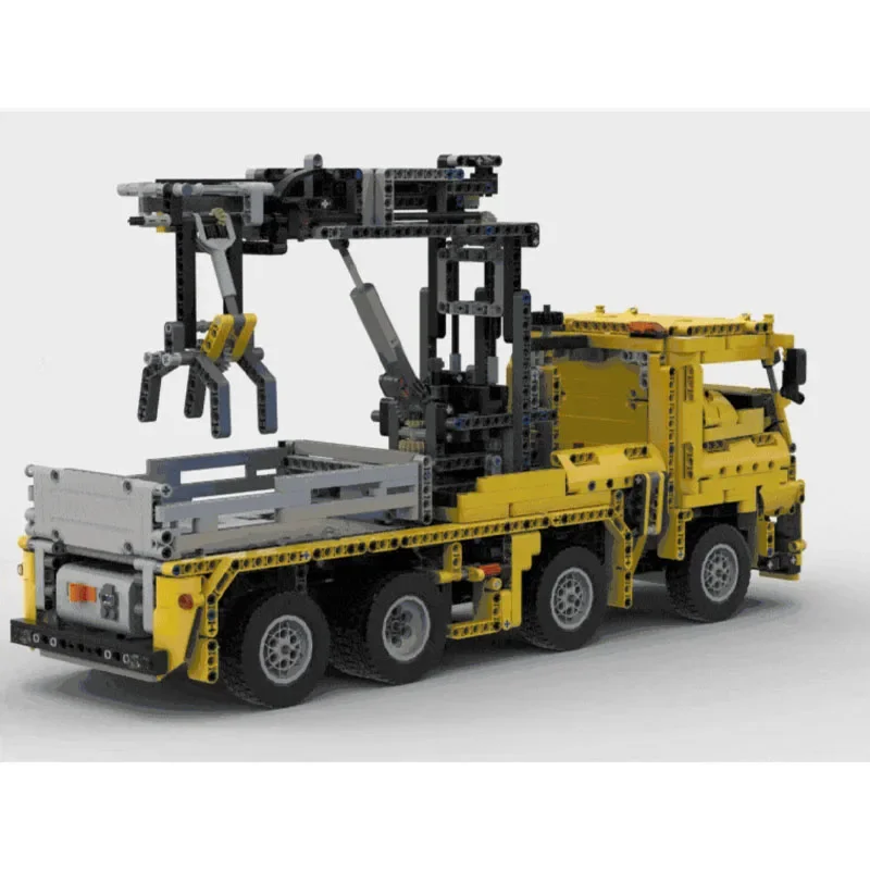 

MOC-235356 Classic New Cargo Crane Truck Building Block Model, 2256 Pieces, Boys' and Children's Birthday and Christmas Toy