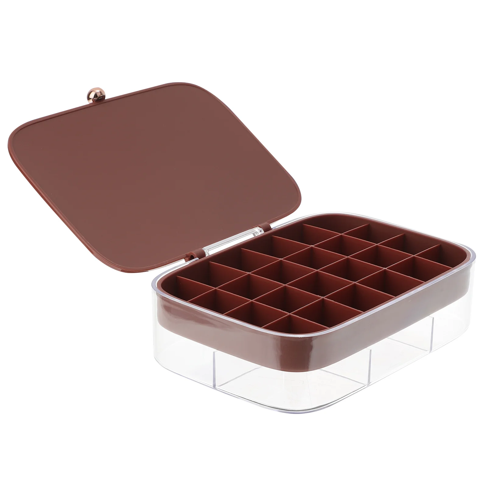 

Stylish Small Jewelry Organizer Case Portable Earring Holder for Travel Compact Design Fits in Handbag Jewelry Box for Women