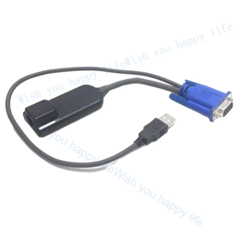 LULUYUAN for Avocent DSRIQ-USB Server for KVM Interface Module VGA Adapter Cable