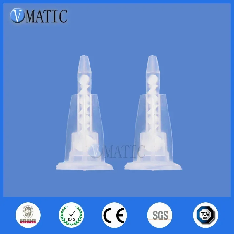 Free Shipping Resin Static Mixer MA3.0-07S Mixing Nozzles For Duo Pack Epoxies Glue Dispensing Needle Tip