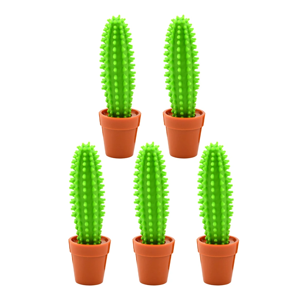 

5 шт. шариковая ручка в форме кактуса, ручки для бонсай, пластиковые ручки для письма, офиса