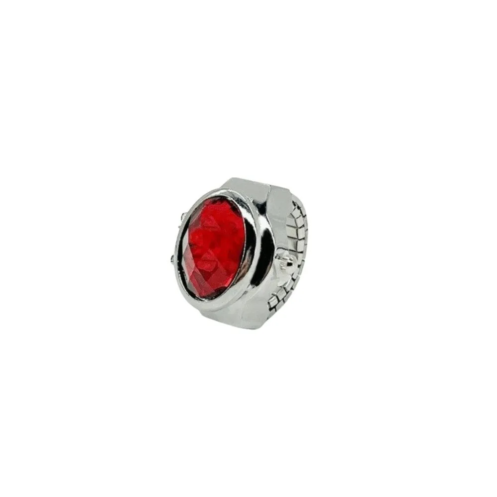 Cool Vintage Rings Jewelry Clock Punk Oval Shape Roman Quartz Watch Creative Retro Finger Watch Ring Women