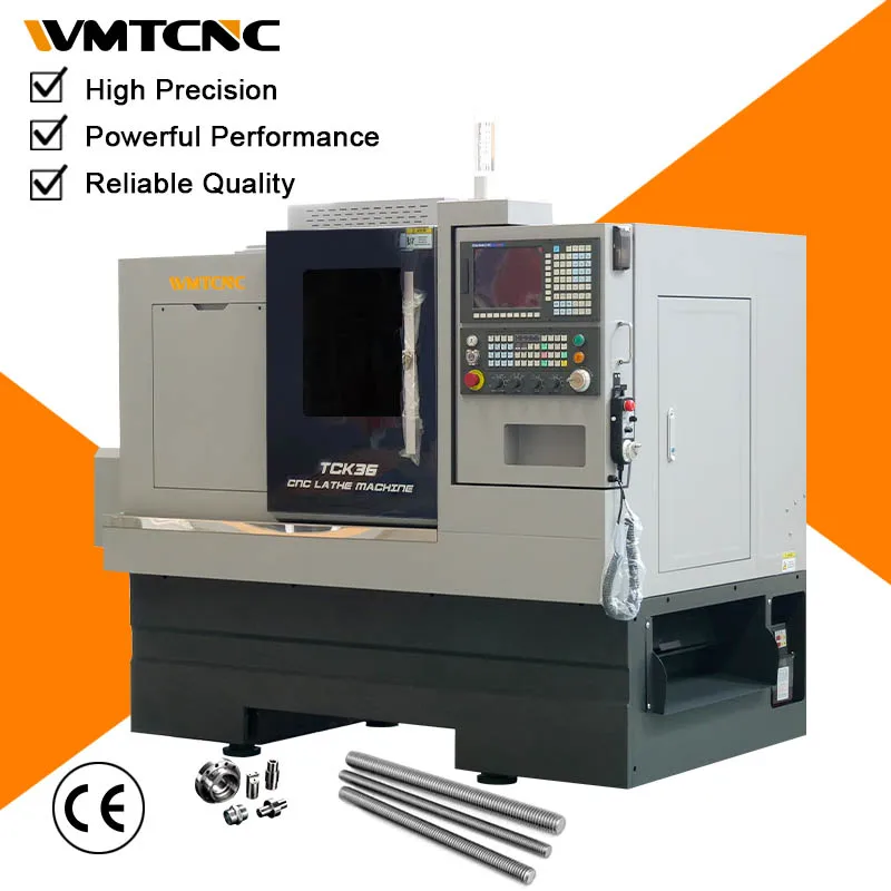 AIROW TCK36 High Precision Brand New Slant Bed CNC Lathe CNC Lathe with Inclined Bed for Industrial Metal Processing