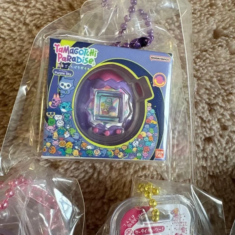 In Stock Bandai Tamagotchi Electronic Pet Cute Keychain Food Toy Cute Box 3rd Pop Trendy Toy Twist Egg Pendant Girl Holiday Gift view 4