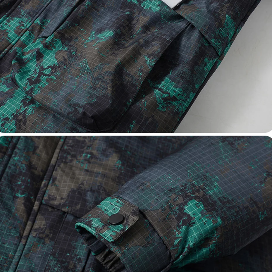 الشتاء سترة واقية مقاومة للماء الرجال 11XL حجم كبير سترات التمويه مقاوم للماء البضائع سترة معطف الذكور سترات الموضة
