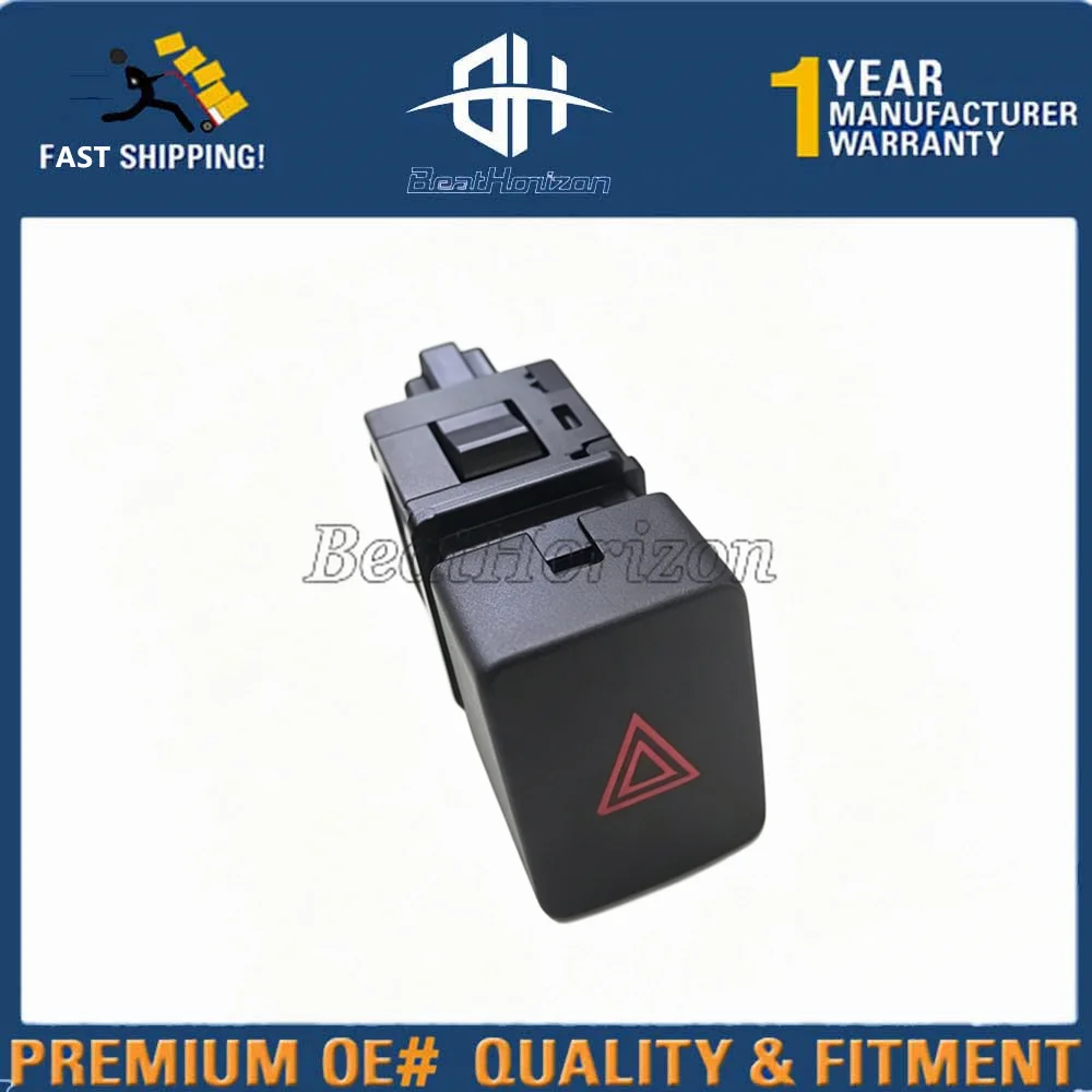 Hazard Light Warning Switch Emergency Flasher Button for 2010-2018 Nissan Versa March