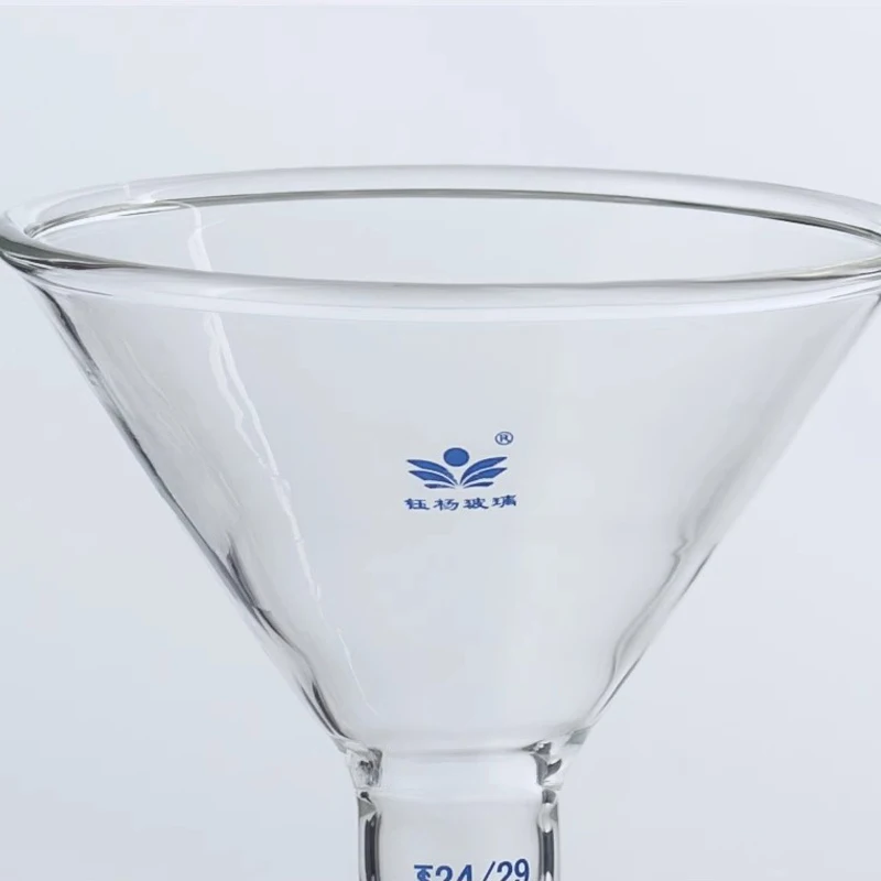 1Pc Diameter 50mm to 150mm Glass Conical Feed Funnel With Standard Ground-in Mouth Using in Lab Experiment Supply - Image 6