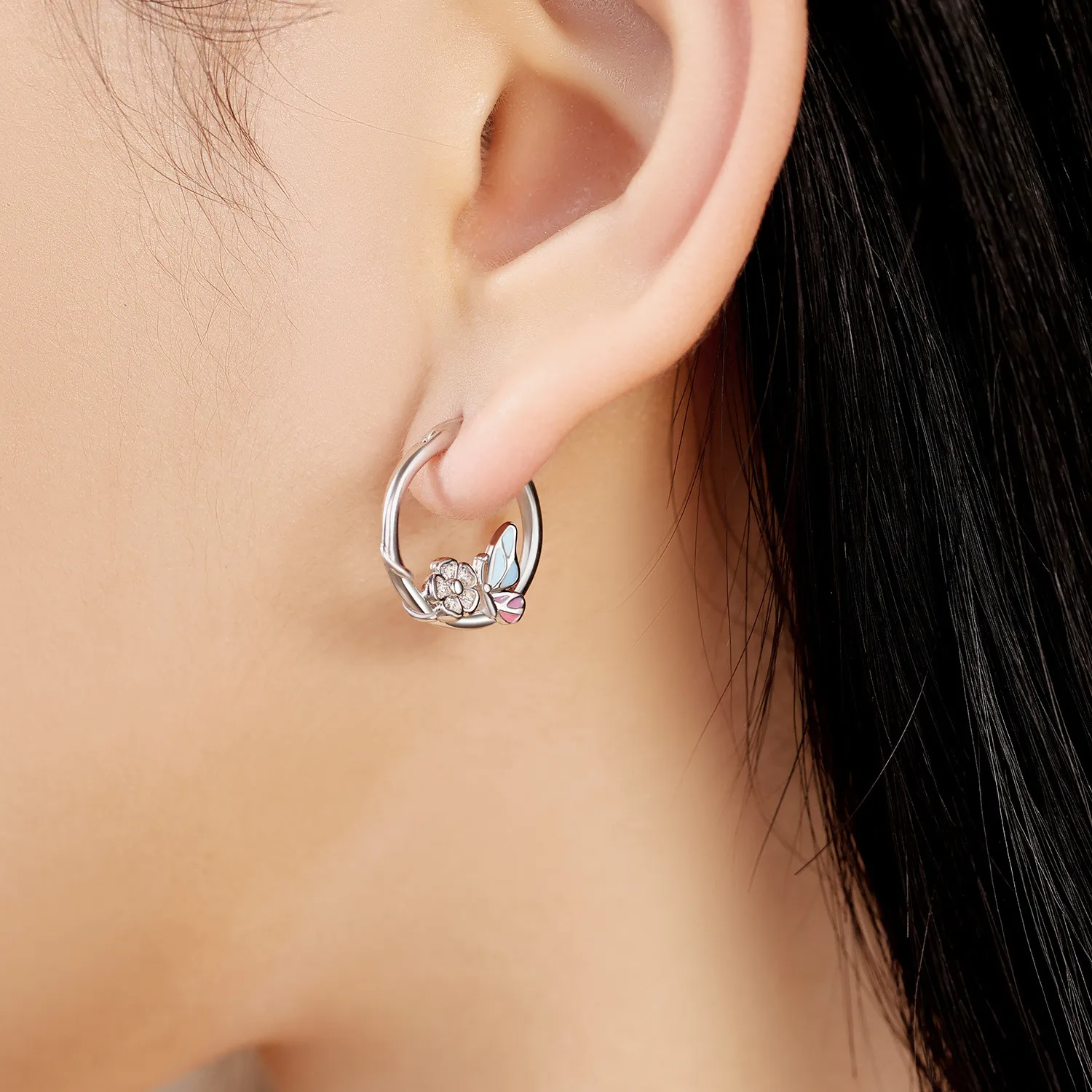 Natürliche Elemente 925 Sterling Silber Marienkäfer-Ohrringe Feiner Schmuck für Damen Geburtstagsgeschenke 2026 – Detail 9