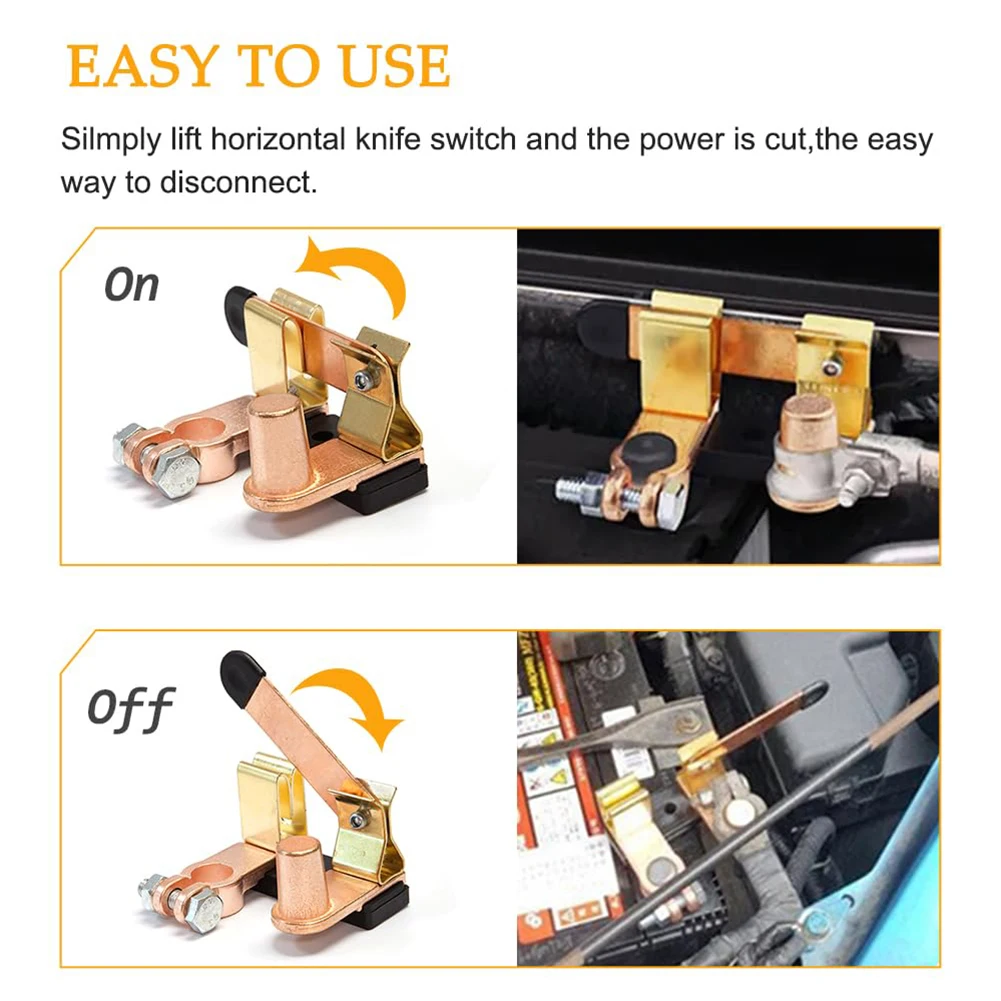 Master Switch Cut Off Electrical Equipment Battery Disconnect Switch Auto Car Cut Off Knives Blade Master V Convenient