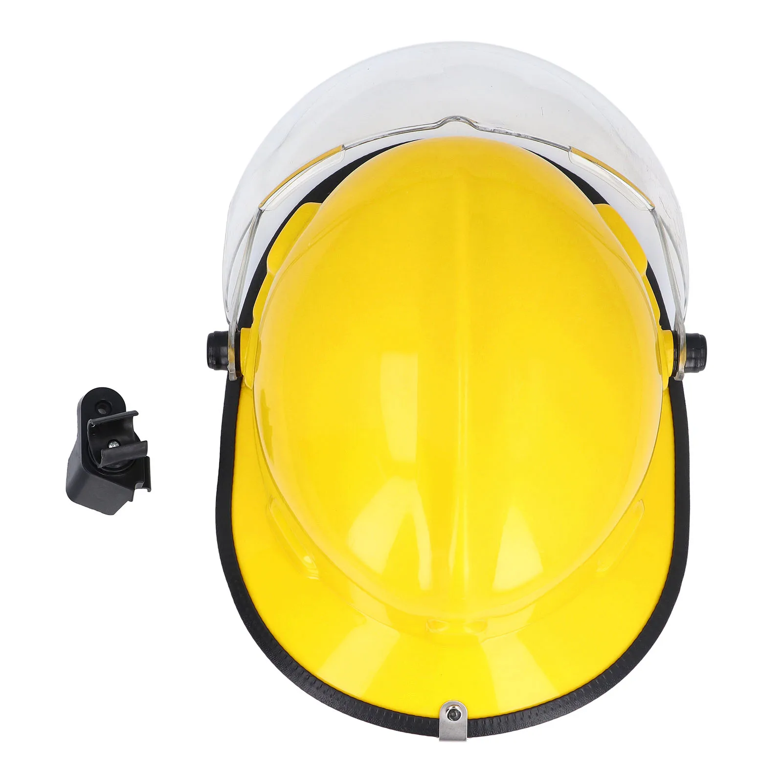 ZK40 Fire Rescue Helmet with Face Shield Flame Retardant Adjustable Shock Resistance Full Head Protection Fire Fighter Hard Hat