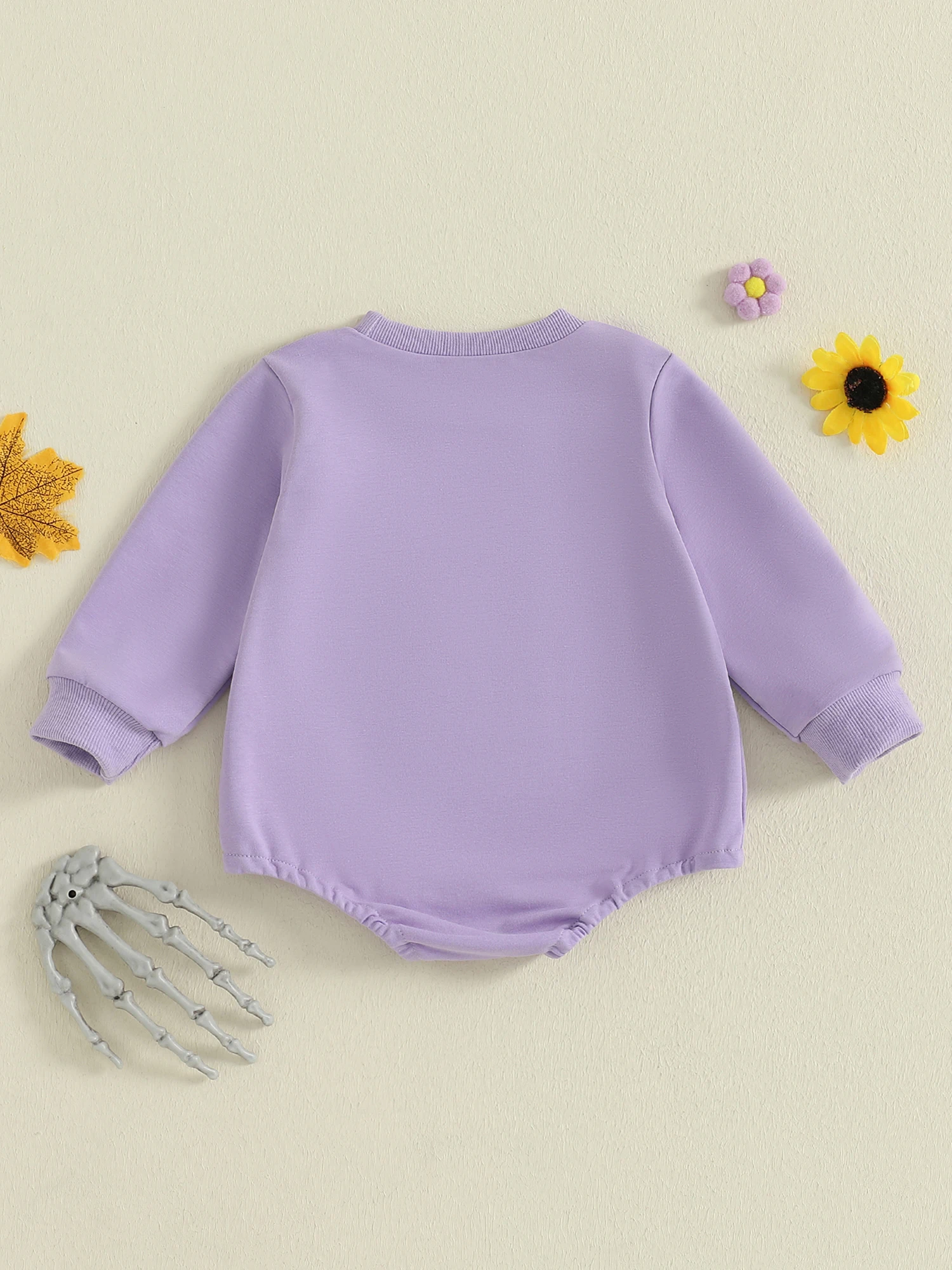 

Cute Toddler Boys Halloween Costume Pumpkin Print Romper Long Sleeve Jumpsuit for Infant Baby Fashion Outfit Clothes