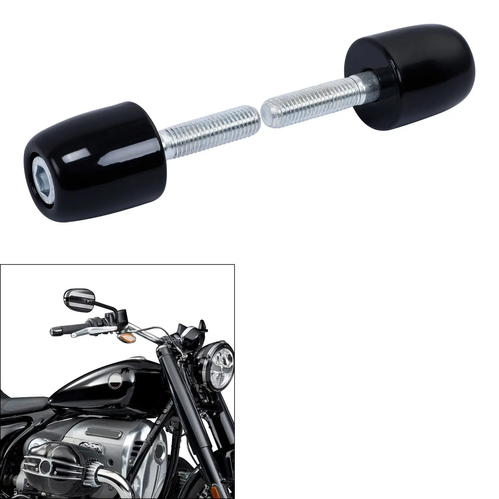 

Balance Handlebar Cap Handle bar Cover Sliding Protective Cover Fit For BMW R18 2021-2023