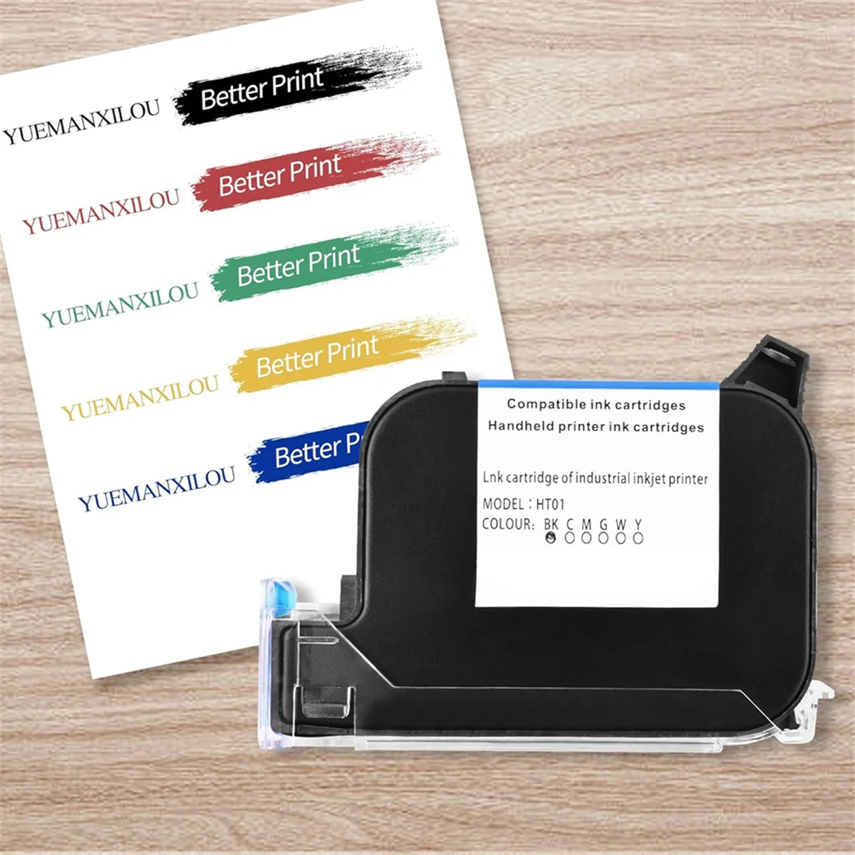 【صفقة حصرية!】خرطوشة حبر عالية الالتصاق سريعة الجفاف مناسبة للطابعة النافثة للحبر 2588/2580/JS12/JS10 غير مشفرة