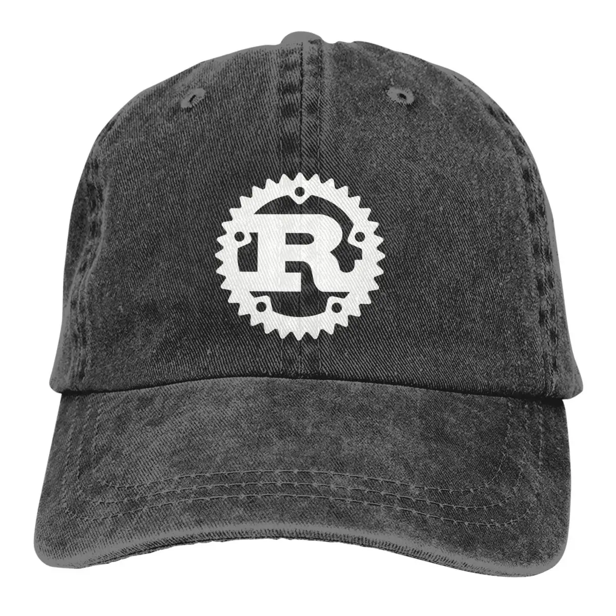 Pure Color Dad Hats Rust Lang Rust Language Classic Women's Hat Sun Visor Baseball Caps Peaked Cap