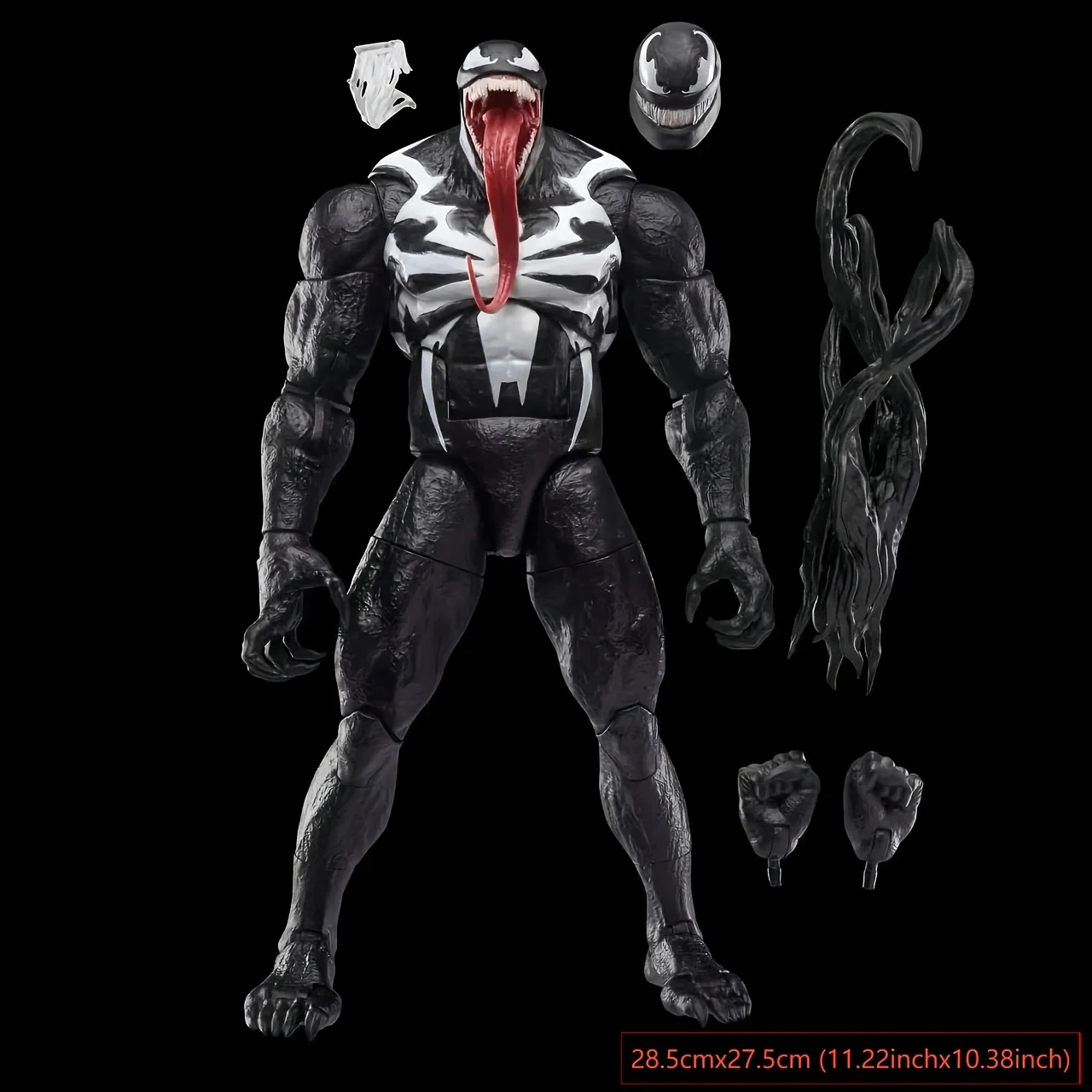 hasbro-marvel-legends-'spider-man-2'-venom-action-figure-comes-in-box-112-inches-tall-—-puppet-action-toy