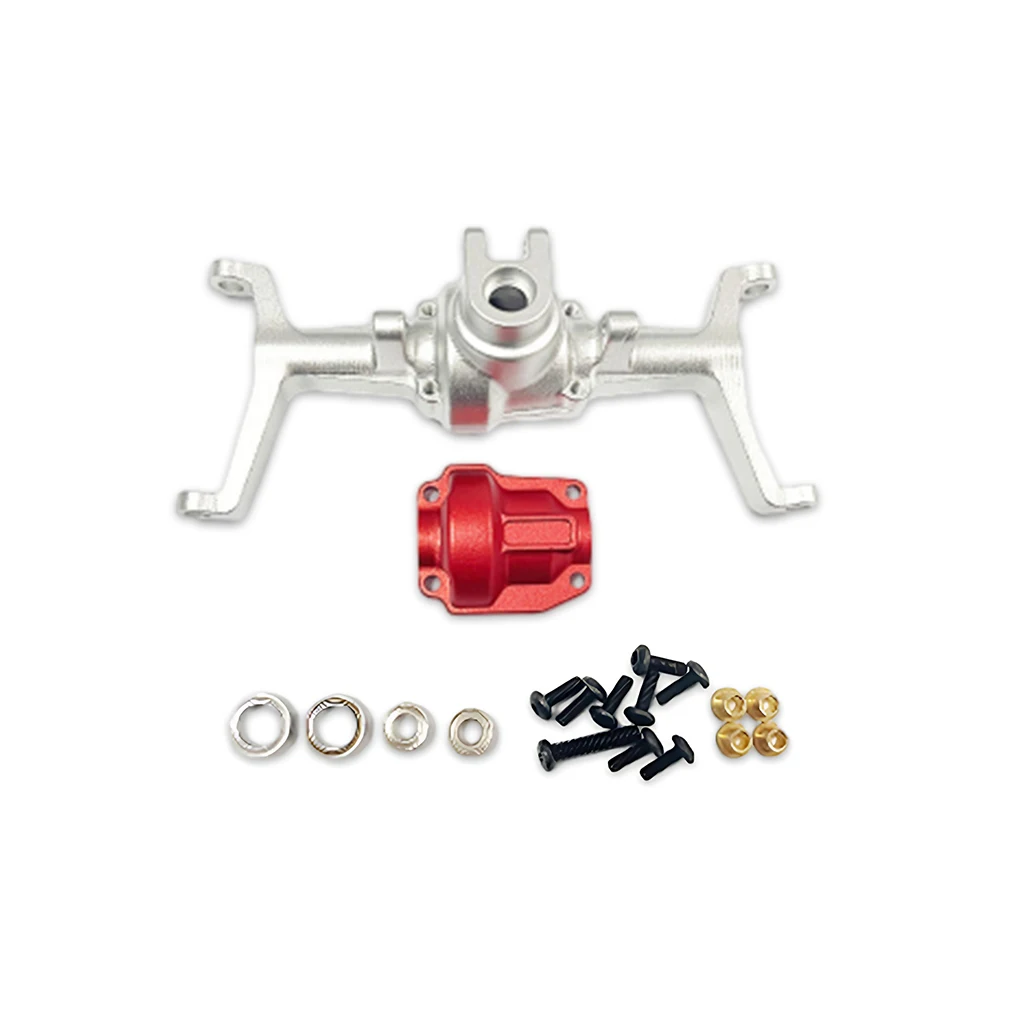 

1/18 Aluminum Alloy Upgrade Front Axle Housing For Hobbico Dromida RC Car Part RC Car Accessories Replacement Parts Silver