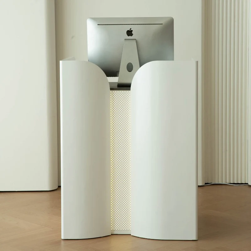 

minimal service reception desks shop business promotion checkout reception desks modern light luxury bureau office furniture