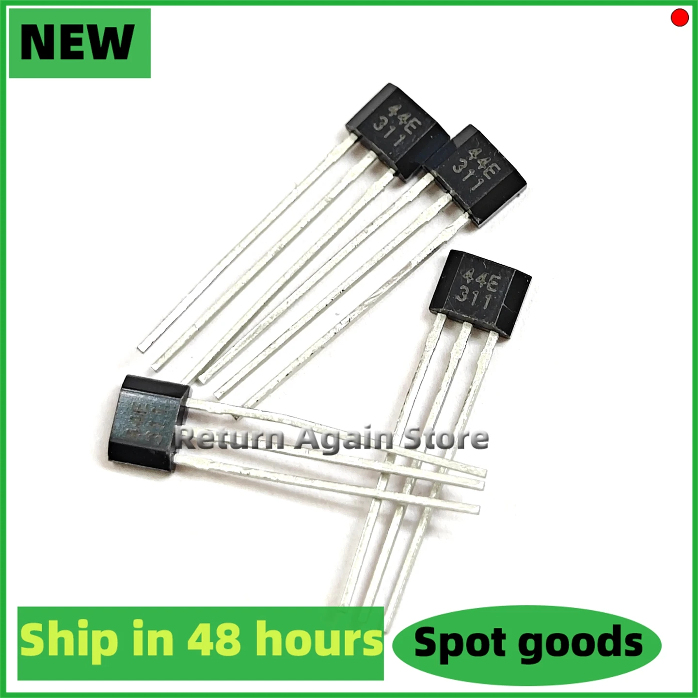 10pcs serigrafia 44E transistor A3144 3144 HAL3144E elemento Hall unipolar