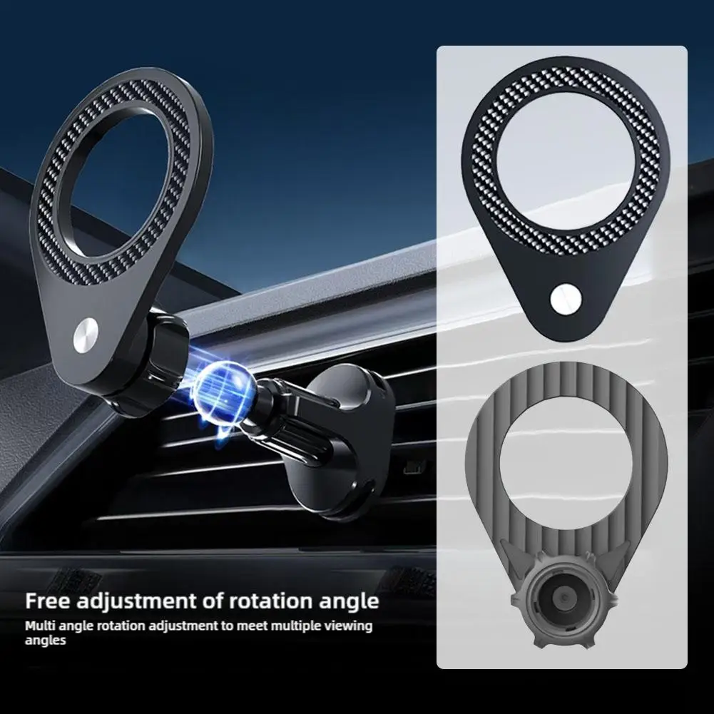 Magnetic Car Phone Holder Base fo iPhone Universal Magnet Car Cellphone Mount Stand Accessory for for 17mm Ball Head C6B5