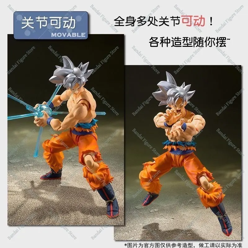 In Stock Shf Dragon Ball Z Super Saiyan Son Goku Gogeta Trunks Ect Legendary Action Figure Pvc Movable Anime Super Figure Models view 5