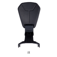 Black Heighten Driver Backrest For Can-Am Ryker 2019-2023
