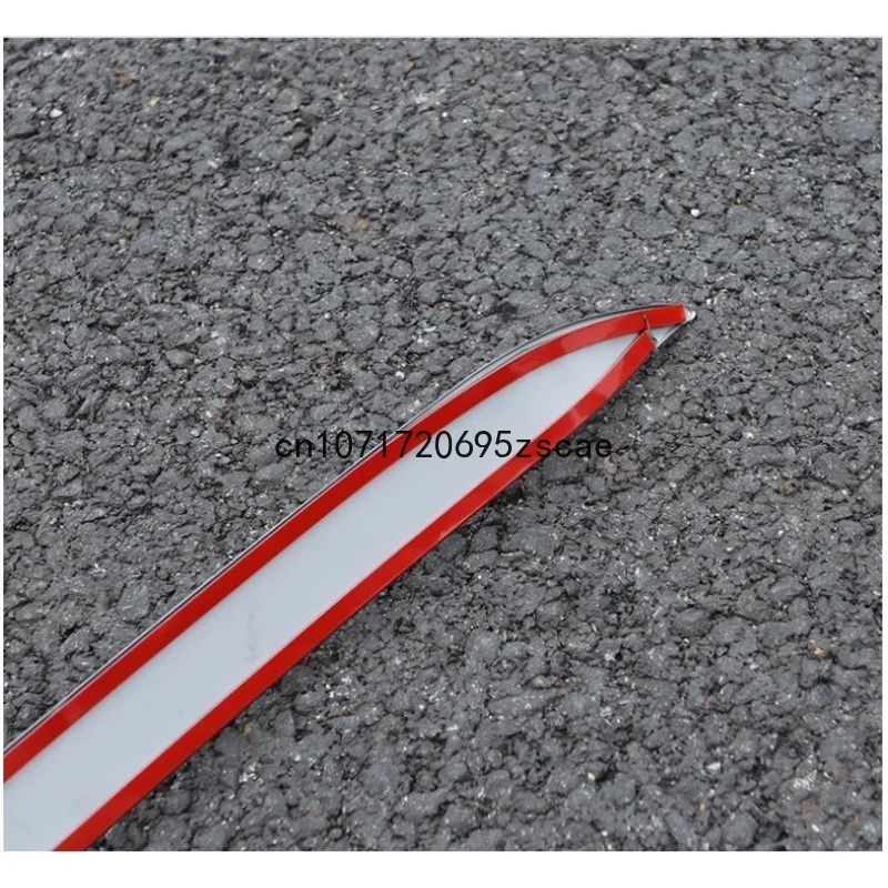Car Sticker Styling For Peugeot 5008 Rear Boot Door Trunk Cover Trim Tailgate Garnish Molding Strip Car Accessories
