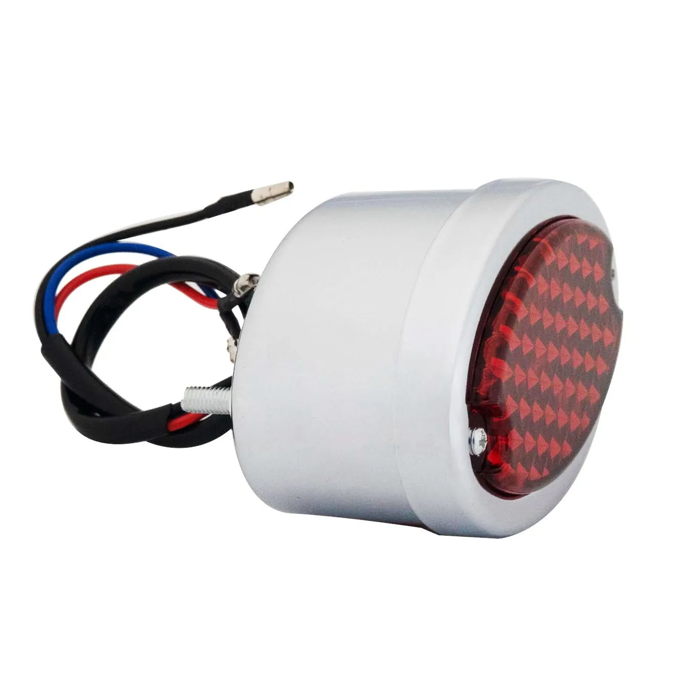 Custom Vintage LED Cat Eye Motorcycle Tail Light For Bobber Cafe Racer