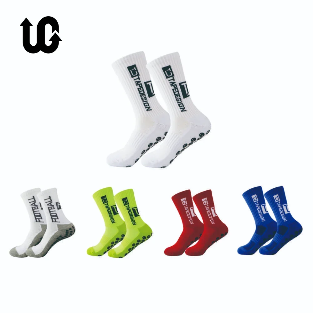 

UGUPGRADE 2023 Anti-slip Football Socks Men Women Non-slip Soccer Basketball Tennis Sport Socks Grip Cycling Riding Socks 38-45