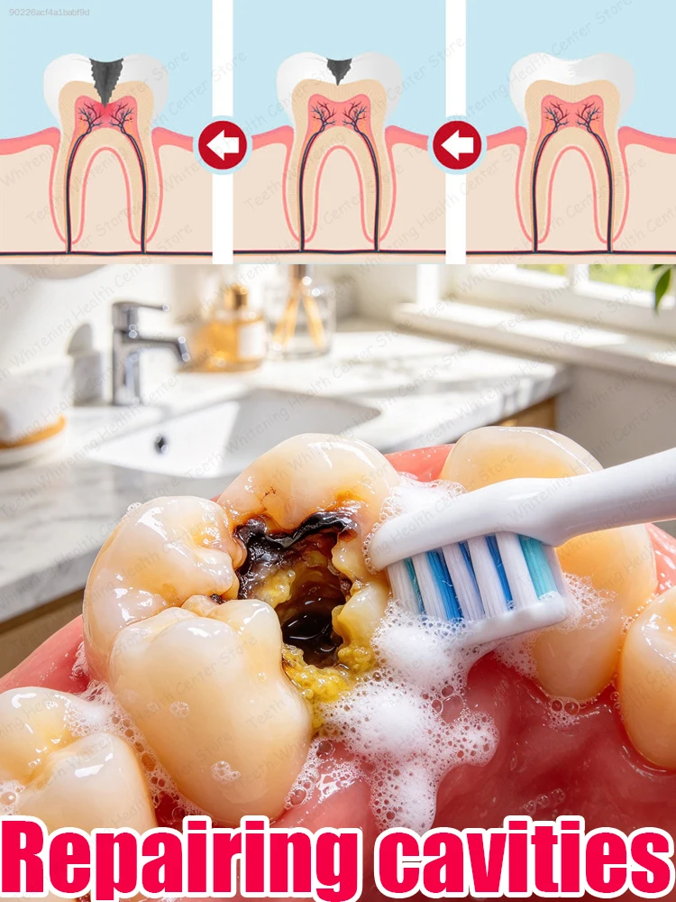 Зубная паста от кариеса，High-tech toothpaste that can repair cavities
