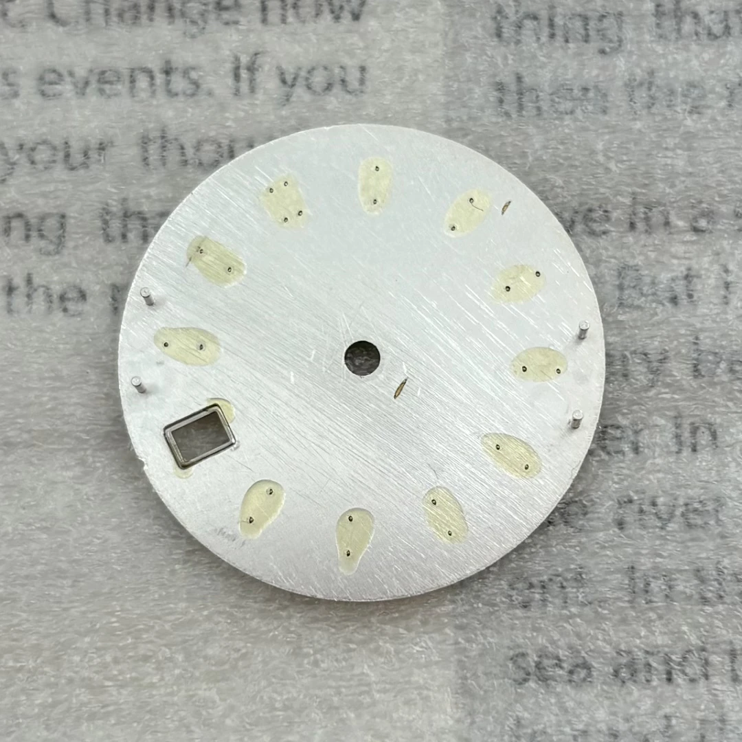 Циферблат NH35 с зеленым свечением, S-циферблат с узором солнца, 28,5 мм, подходит для модификации часового механизма NH35 NH36, аксессуары