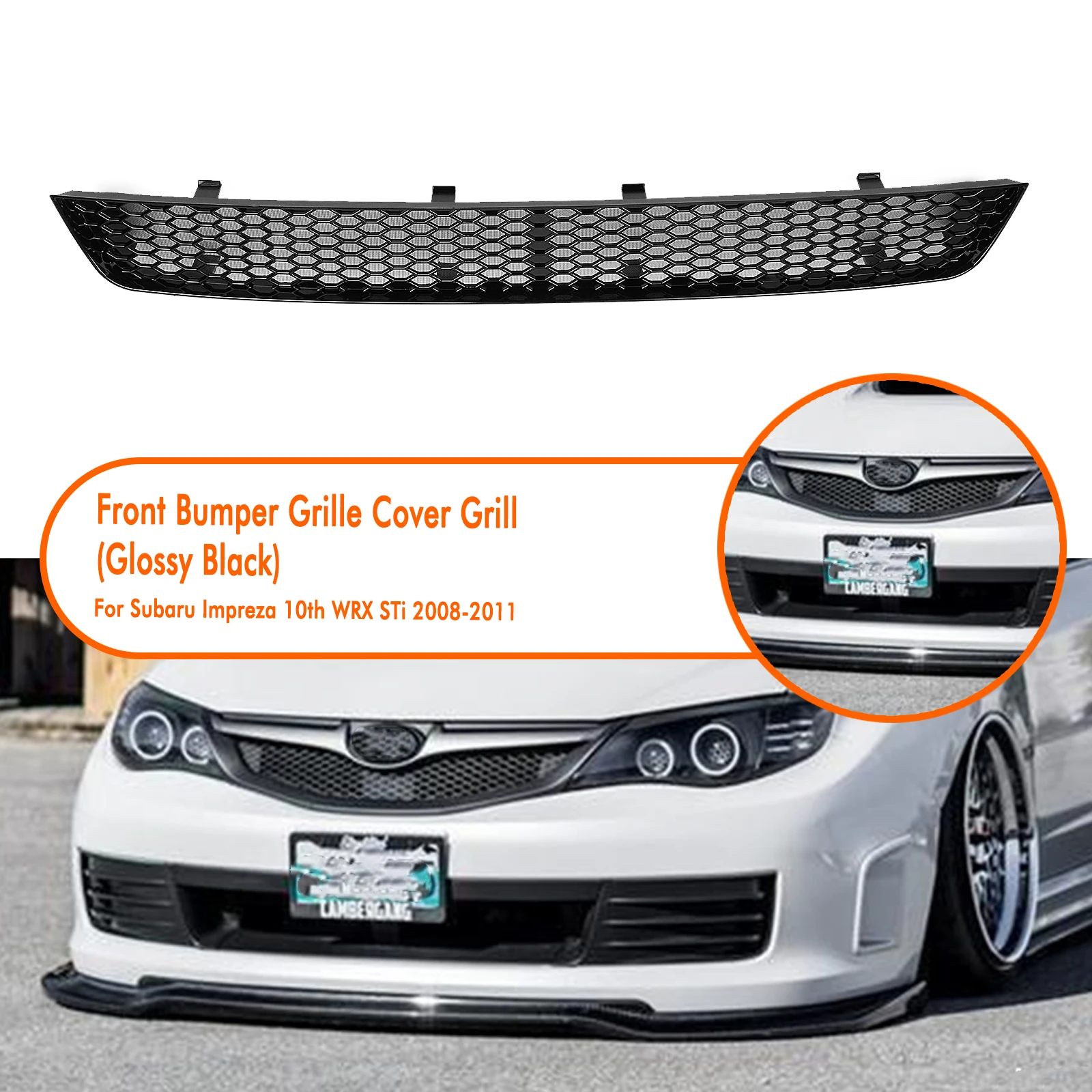 

Нижняя решетка переднего бампера, капот для Subaru 10-го поколения Impreza WRX STi 2008-2011