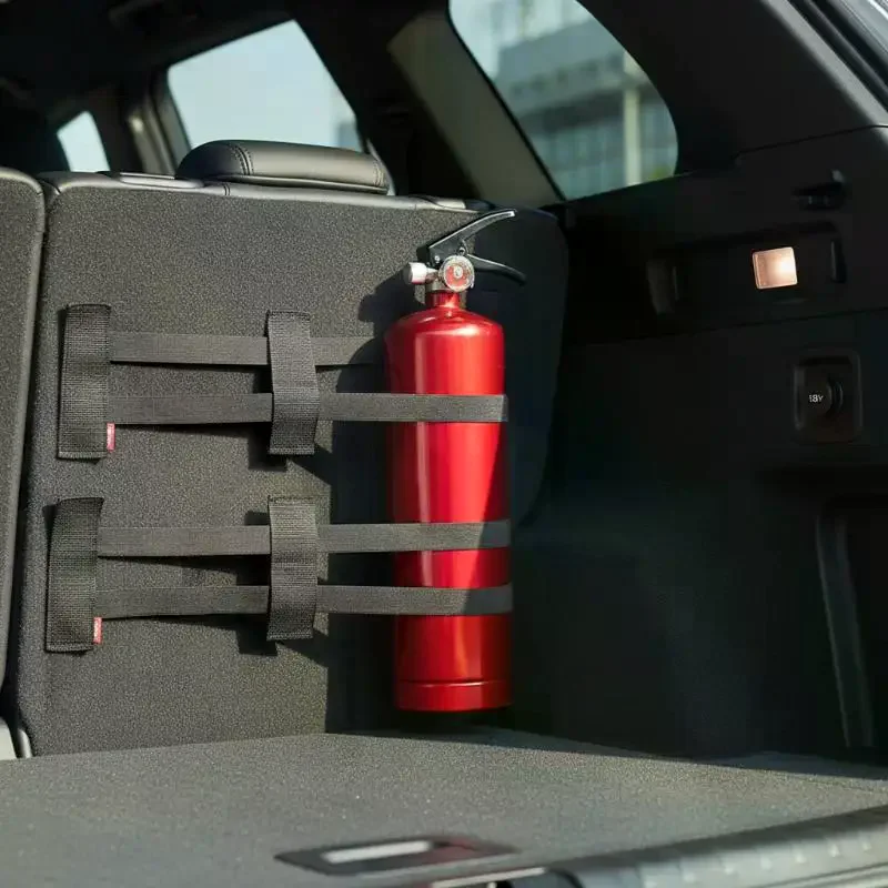 Adjustable Elastic Car Water Bottle Holder Strap Stable Fixation Easy Install