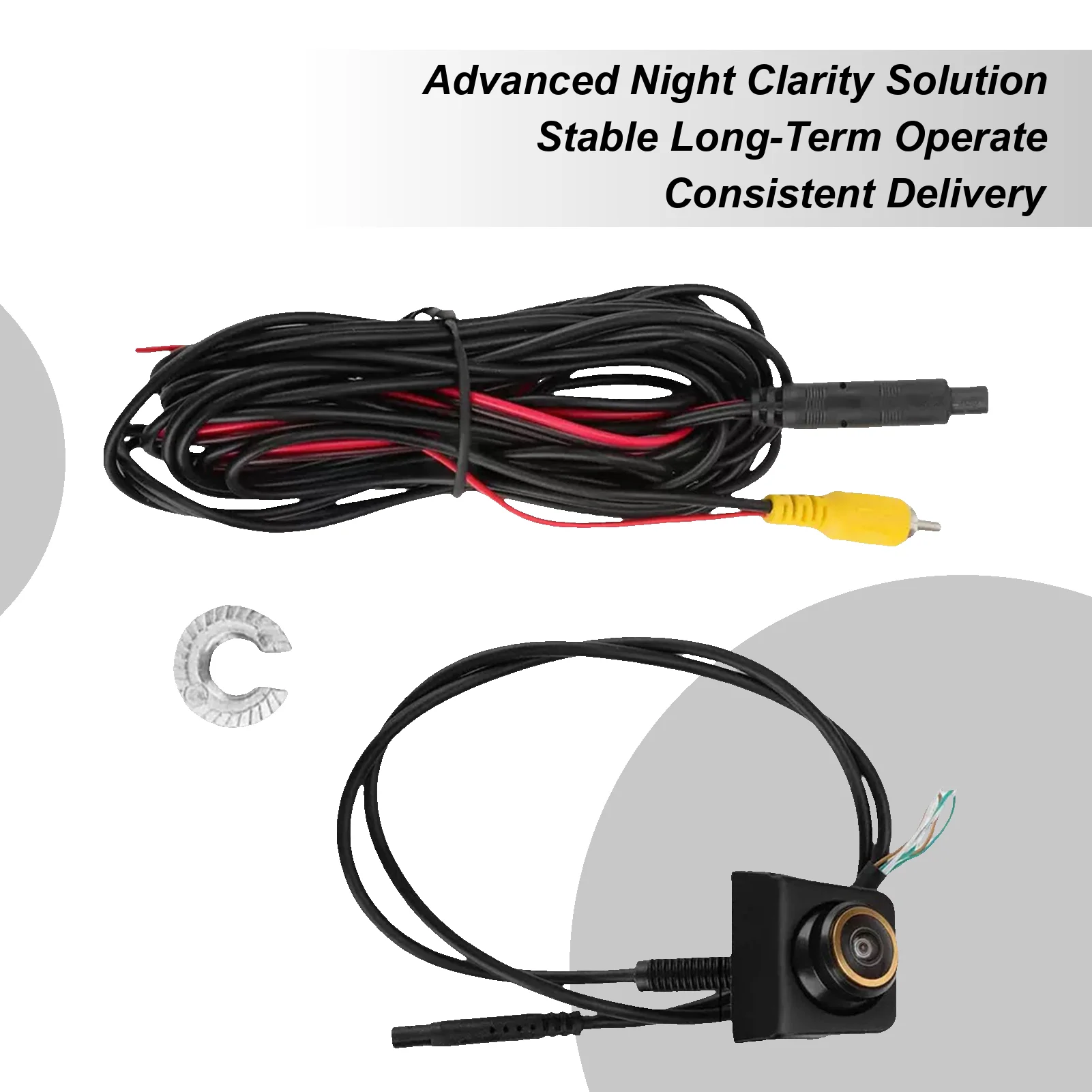 

Back Up Camera Rear View Camera For Car Fisheye Lens 720p Night Vision Reversing For Safety Parking Trailers Truck Traffic Bike