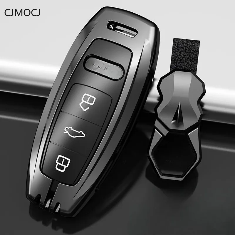 

Premium Zinc Alloy Key Cover for Audi A6L/A4L/Q5L/A3/Q3/A7L/Q2L/Q7/A5/A8 - Key Case Keybag Keychain