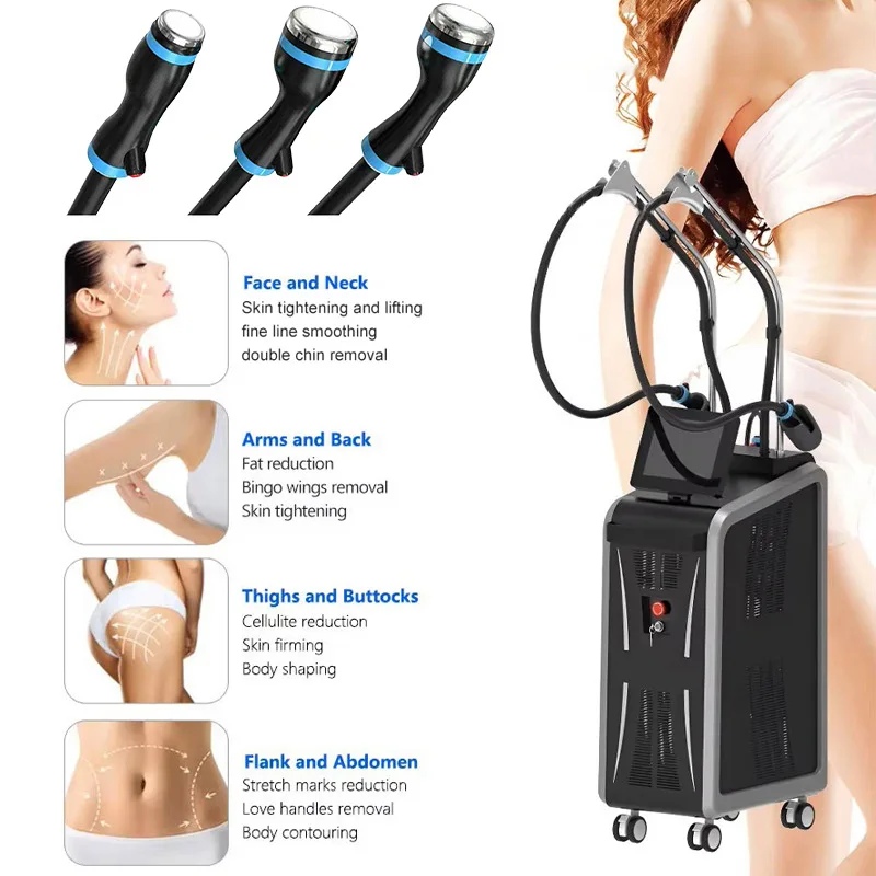 

Vertical Three-Handle Magnetic Slim EMS Muscle Shaping Machine Weight Loss Electromagnetic RF Beauty Instrument ondaABS