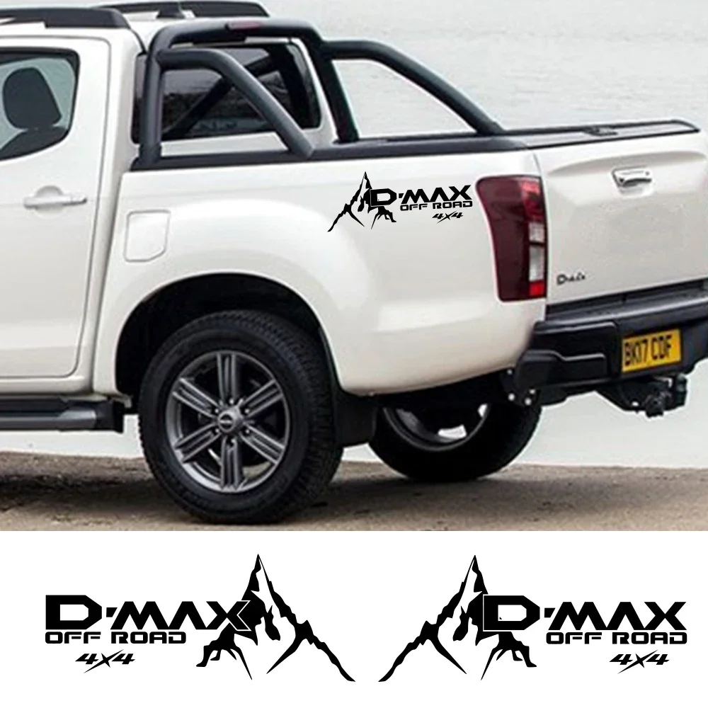 Car Body Stickers For Isuzu Dmax Auto Stylish Vinyl Film Sport Decals DIY Decoration Waterproof Styling Car Tuning Accessories