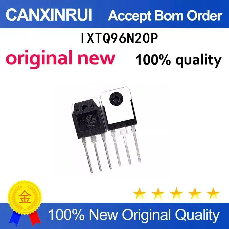 

(5-100 Pieces) New IXTQ96N20P MOSFET TO-3P 200V 96A spot chip IC